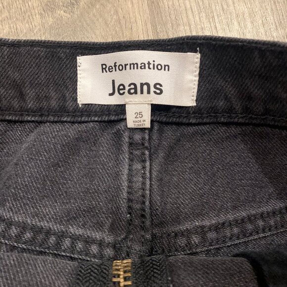 REFORMATION MARCUS DENIM SKIRT - Picture 3 of 4